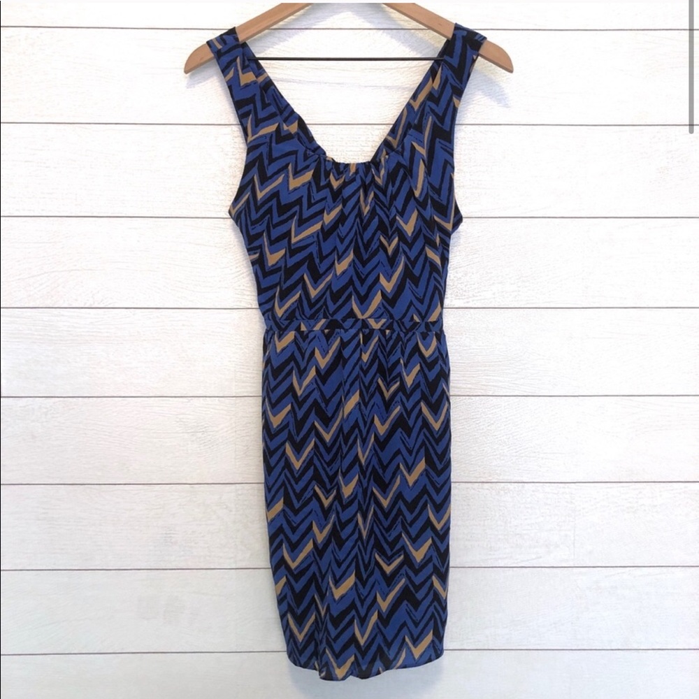 Madewell Broadway & Broom Silk Twist Back Dress - Picture 2 of 8